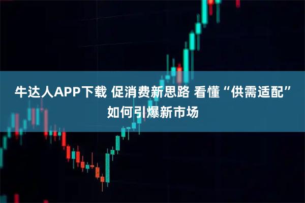 牛达人APP下载 促消费新思路 看懂“供需适配”如何引爆新市场